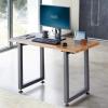 Vari Acrylic Privacy Panel 60 – Privacy Divider for Above Desktop – Easily Clamps to Desk or Table with No Tools Required – Durable Frosted Acrylic Finish(48 Inch)