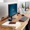 Vari Acrylic Privacy Panel 60 – Privacy Divider for Above Desktop – Easily Clamps to Desk or Table with No Tools Required – Durable Frosted Acrylic Finish(48 Inch)