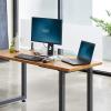 Vari Acrylic Privacy Panel 60 – Privacy Divider for Above Desktop – Easily Clamps to Desk or Table with No Tools Required – Durable Frosted Acrylic Finish(60 Inch)