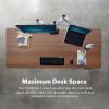 Vari Electric Standing Desk – Varidesk Height Adjustable Sit/Stand Desk – Dual Motor with Memory Presets, Stable T-Style Legs – Gaming or Home Office Workstation – 72”x30”, Walnut(Walnut)
