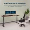 Vari Electric Standing Desk – Varidesk Height Adjustable Sit/Stand Desk – Dual Motor with Memory Presets, Stable T-Style Legs – Gaming or Home Office Workstation – 72”x30”, Walnut(Walnut)