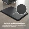Vari Standing Mat 34×22 (VariDesk) – Anti Fatigue Non-Slip Mat for Standing Desk, Cushioned for Comfort, Indoor Floor Mat for Home, Office, or Kitchen – Black(34″L x 22″W x 0.6″Th)