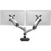 Vari Dual Monitor Arm – VESA Monitor Mount w/ 360 Degree Adjustment – Monitors up to 27 inches, 19.8 lbs – Double Monitor Arms with Full Adjustability – Computer Monitor Stand for Home or Office(Dual-Monitor Arm)