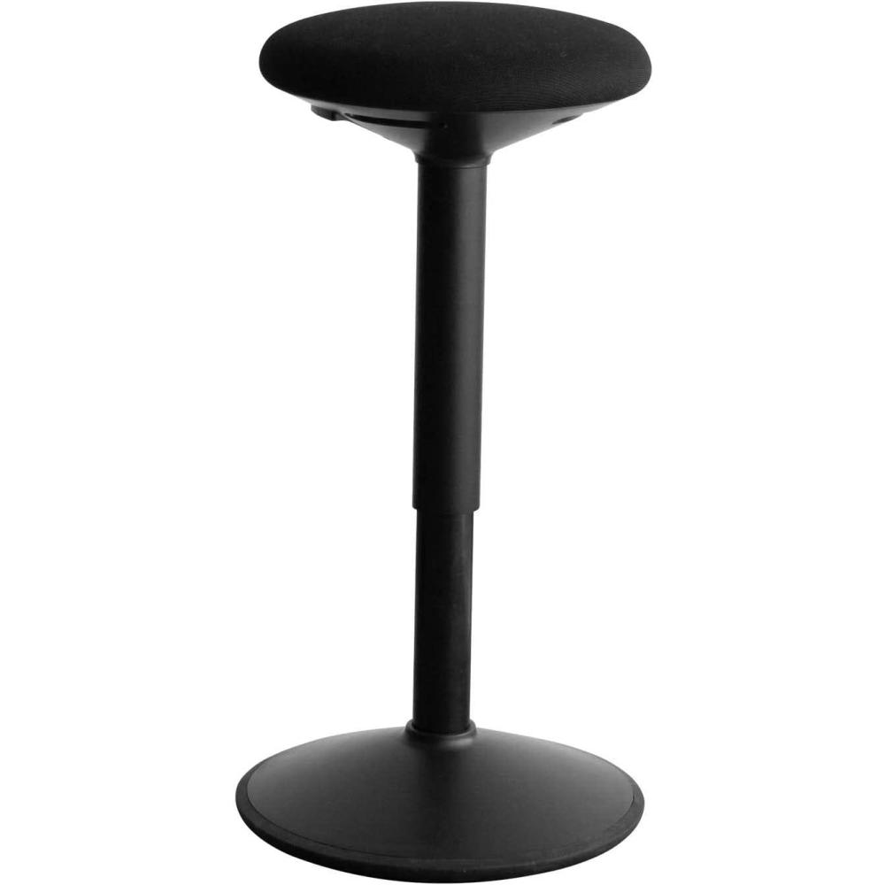imageVari Essential Active Stool  Ergonomic Wobble Chair with 360Degree Motion  Active Stools with Memory Foam Seat Cushion Lightweight ampamp Flexible  Fully Assembled  Adjustable Standing Desk Chair