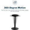 Vari Essential Active Stool – Ergonomic Wobble Chair with 360-Degree Motion – Active Stools with Memory Foam Seat Cushion, Lightweight & Flexible – Fully Assembled – Adjustable Standing Desk Chair