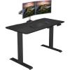 Vari Essential Electric Standing Desk for Home Office – 48×24 – White (Black)(Black)