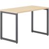 Vari Table 48×24 – Modern Computer Desk with Durable Laminate Finish and Slim Legs – Ideal for Gaming, Home, or Office – Stand-Alone Workstation or Corner Side Table – Light Wood