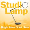 Vari LED Studio Lamp- Varidesk Modern Desk Lamp for Home Office- Flexible Positioning, Stable Base- Three Color Settings- Bright Task Lamp- Ideal for Study Area and Workspaces