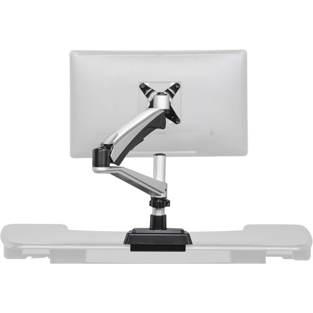 imageVari Single Monitor Arm  VESA Monitor Mount w 360 Degree Adjustment  Monitor up to 27 inches 198 lbs  Single Monitor Mount with Full Adjustability  Computer Monitor Stand for Home or OfficeSingleMonitor Arm