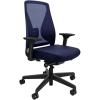 Vari Tempur-Pedic Ergonomic Office Chair – Mesh Back Desk Chair with Adjustable Lumbar Support, Recline, Seat Depth & Swivel Wheels for Home Office (Black/Deep Blue)(Black/Deep Blue)