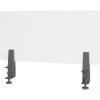 Vari Acrylic Privacy Panel 30 – Privacy Divider for Above Desktop – Easily Clamps to Desk or Table with No Tools Required – Durable Frosted Acrylic Finish(24 Inch)