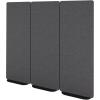 Vari Privacy Screen – Sturdy Modern Three Panel Privacy Partition, Great for Home or Office, 63.25″ (H) x 72″ (W), Grey