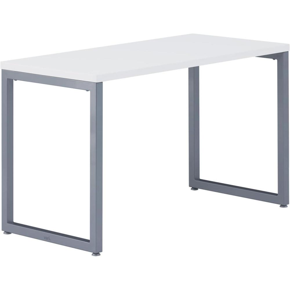 imageVari Table 48x24  Modern Computer Desk with Durable Laminate Finish and Slim Legs  Ideal for Gaming Home or Office  StandAlone Workstation or Corner Side Table  White