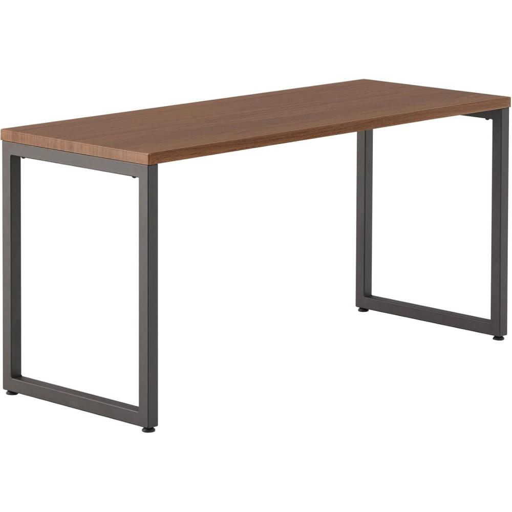 imageVari Table 60x24  Modern Computer Desk with Durable Laminate Finish and Slim Legs  Ideal for Gaming Home or Office  StandAlone Workstation or Corner Side Table  Reclaimed WoodWalnut