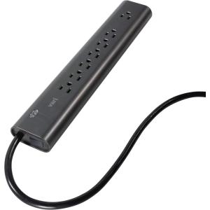 Vari Power Strip (10 Foot) – Black Extension Cord with Multiple Outlets & Power Surge Protection – Outlet Extender with 6 Plug in Points – Office Desk Accessories(15-Foot)