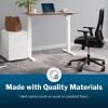 Vari Essential Task Chair – Varidesk Ergonomic Home Office Chair with Comfortable Mesh, Lumbar & Back Support, Adjustable Height – Ideal for Computer Desk – Easy Assembly – Black