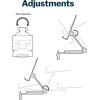 Vari ComfortEdge 60×30 Inch Adjustable Electric Standing Desk with TechTrack – Sit Stand VariDesk with Memory Presets, Included Phone Stand & Shelf, 200 LB Capacity, Tool-Free Assembly (Walnut)(TechTrack Phone Stand)
