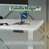 Vari ComfortEdge 72×30 Inch Adjustable Electric Standing Desk – Sit Stand VariDesk with Memory Presets, Sloped Edge, 180 LB Capacity + Tool-Free Assembly (Light Wood Top/Black Legs)(Marble Top / White Legs)